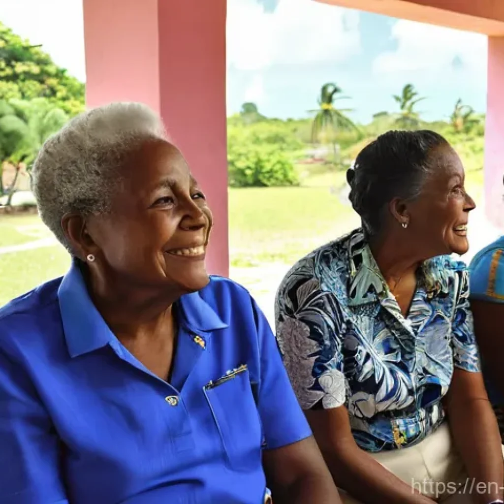 가브리엘 애브너 바베이도스 정치인 - **Community Dialogue for a Better Barbados**
    "A vibrant, sun-drenched community hall in Barbados...